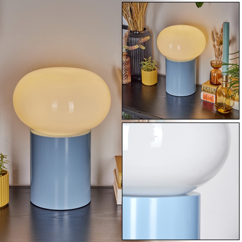 Godrie Tafellamp Blauw, 1-licht main product photo