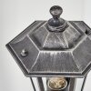 Loria Padverlichting Zwart, Zilver, 1-licht, Bewegingsmelder