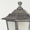 Loria Kandelaar Zwart, Zilver, 3-lichts