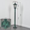 Loria Padverlichting Groen, Zwart, 1-licht