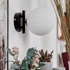 Chehalis Muurlamp - Glas 15 cm Wit, 1-licht