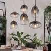 Kissaboui Hanger Zwart, 6-lichts