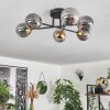 Chehalis Plafondlamp - Glas 10 cm Goud, Zwart, 6-lichts