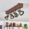 Pehefito Plafondlamp Bruin, Zwart, 4-lichts