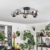 Chehalis Plafondlamp - Glas 10 cm Goud, Zwart, 6-lichts