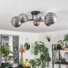 Chehalis Plafondlamp - Glas 10 cm, 12 cm, 15 cm Goud, Zwart, 6-lichts
