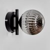 Chehalis Muurlamp - Glas 12 cm Rookkleurig, 1-licht