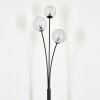 Bernado Staande lamp Zilver, 3-lichts