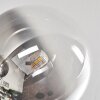 Chehalis Plafondlamp - Glas 12 cm, 15 cm Duidelijk, Rookkleurig, 6-lichts
