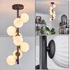 Chehalis Plafondlamp - Glas 10 cm Wit, 8-lichts