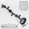 Chehalis Plafondlamp - Glas 10 cm Wit, 8-lichts