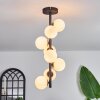 Chehalis Plafondlamp - Glas 10 cm Wit, 8-lichts