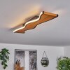 Malling Plafondlamp LED Natuurlijke kleuren, Zwart, Wit, 1-licht