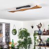 Malling Plafondlamp LED Natuurlijke kleuren, Zwart, Wit, 1-licht