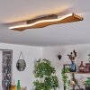 Malling Plafondlamp LED Natuurlijke kleuren, Zwart, Wit, 1-licht