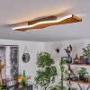 Malling Plafondlamp LED Natuurlijke kleuren, Zwart, Wit, 1-licht