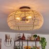 Brandala Plafondlamp 50 cm Zwart, 3-lichts