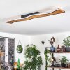 Malling Plafondlamp 98,5 cm LED Natuurlijke kleuren, Zwart, Wit, 1-licht