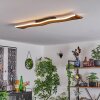 Malling Plafondlamp 98,5 cm LED Natuurlijke kleuren, Zwart, Wit, 1-licht