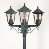 Loria Kandelaar Groen, Zwart, 3-lichts