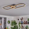 Silla Plafondlamp LED Zwart, 1-licht