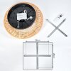 Mulstrand Plafondlamp 50 cm Zwart, 4-lichts