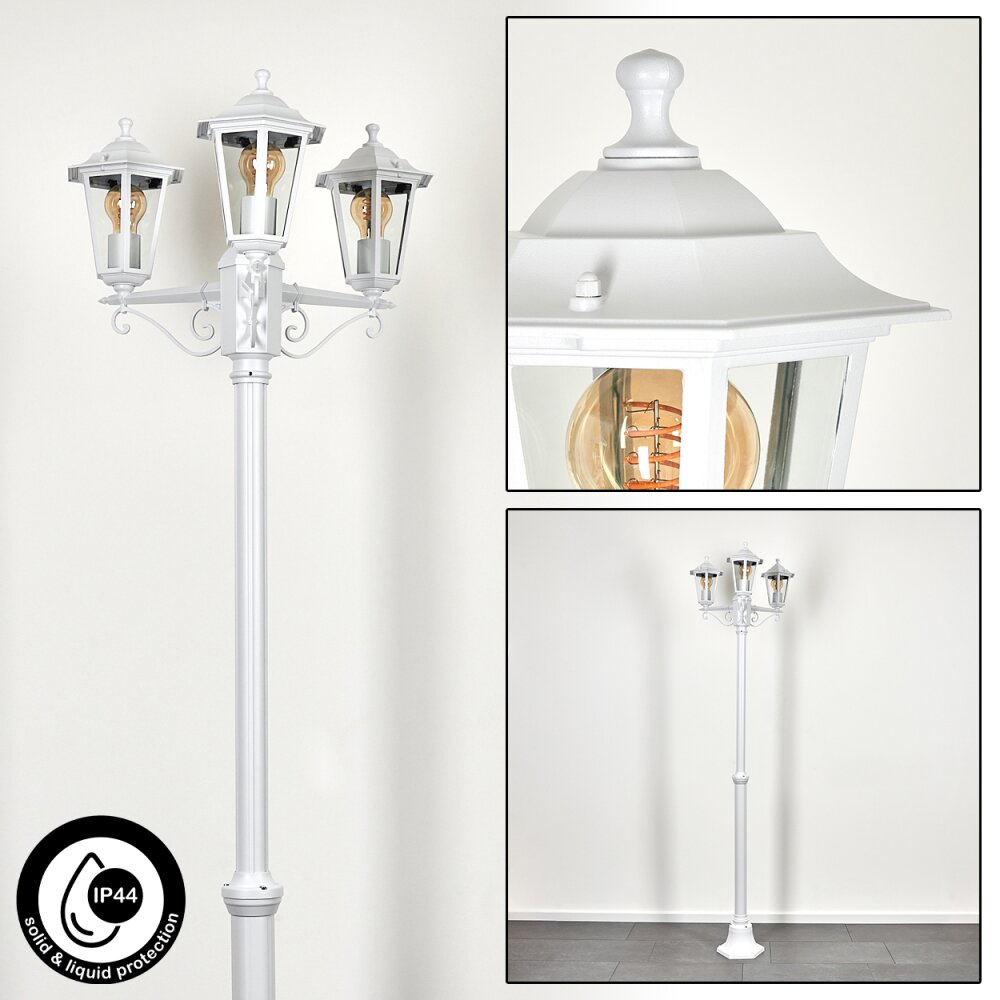 Loria Kandelaar Wit, 3-lichts main product photo