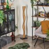 Malling Staande lamp LED Natuurlijke kleuren, Zwart, Wit, 1-licht