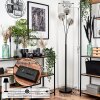 Bernado Staande lamp - Glas 15 cm Rookkleurig, 3-lichts