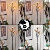 Bernado Staande lamp - Glas 10 cm Amber, 5-lichts