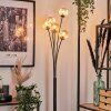 Bernado Staande lamp - Glas 10 cm Amber, 5-lichts