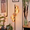 Remaisnil Staande lamp - Glas 15 cm Amber, 5-lichts