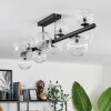 Chehalis Plafondlamp - Glas 10 cm, 12 cm, 15 cm Duidelijk, 10-lichts