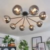 Chehalis Plafondlamp - Glas 15 cm Goud, Zwart, 8-lichts