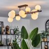 Chehalis Plafondlamp - Glas 10 cm, 12 cm, 15 cm Wit, 10-lichts