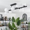 Chehalis Plafondlamp - Glas 10 cm, 12 cm, 15 cm Wit, 10-lichts