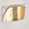 Anzio Muurlamp Wit, 1-licht