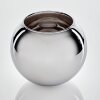 Glazen lampenkap Koyoto Vervangend glas 15 cm Chroom, Rookkleurig