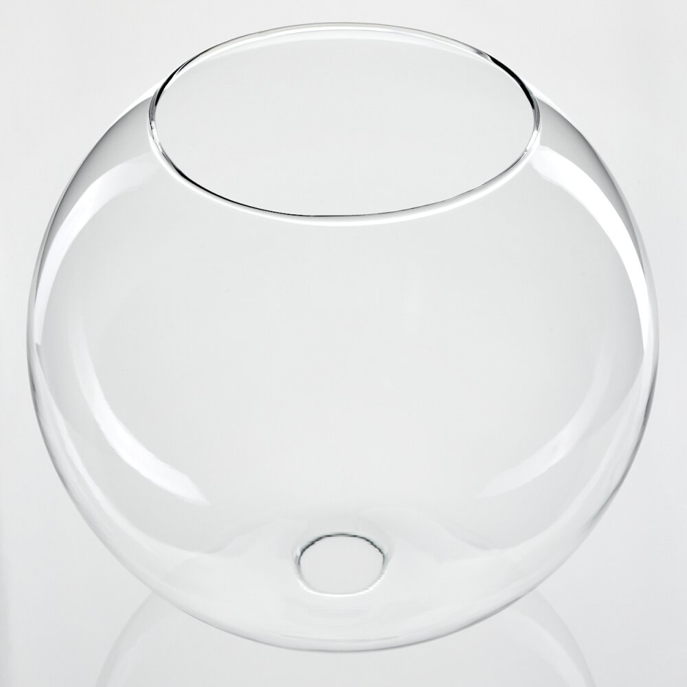 Glazen lampenkap Koyoto Vervangend glas 30 cm Duidelijk main product photo