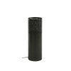 Cylinder Staande lamp Nikkel mat, Zwart, 1-licht