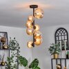 Chehalis Plafondlamp - Glas 10 cm, 12 cm, 15 cm Amber, 8-lichts