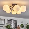 Chehalis Plafondlamp - Glas 15 cm Wit, 6-lichts