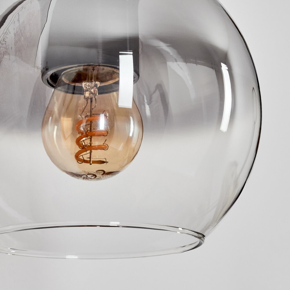 Koyoto Muurlamp - Glas 15 cm Natuurlijke kleuren, Zwart, 1-licht