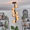 Chehalis Plafondlamp - Glas 10 cm Amber, 8-lichts