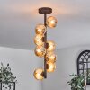 Chehalis Plafondlamp - Glas 10 cm Amber, 8-lichts