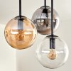 Gastor Plafondlamp - Glas 15 cm Amber, Duidelijk, Rookkleurig, 5-lichts