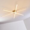 Tornio Plafondlamp LED Nikkel mat, 3-lichts