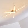 Tornio Plafondlamp LED Nikkel mat, 3-lichts