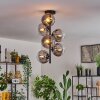 Gastor Plafondlamp - Glas 15 cm Duidelijk, Rookkleurig, 6-lichts