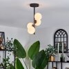 Chehalis Plafondlamp - Glas 10 cm Wit, 4-lichts